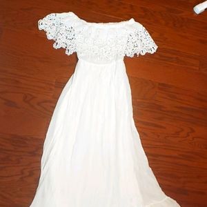 Maternity photoshoot dress